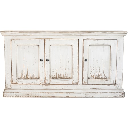 Mimi 3 Door Cabinet Antique White