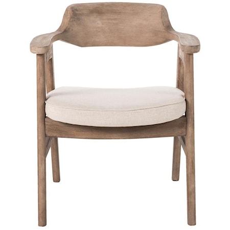 Wagner Arm Chair Medium Grey / Sand