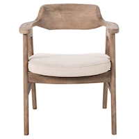 Wagner Arm Chair Medium Grey / Sand