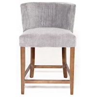 Weston Counter Stool Grey Wash / Channel Grey