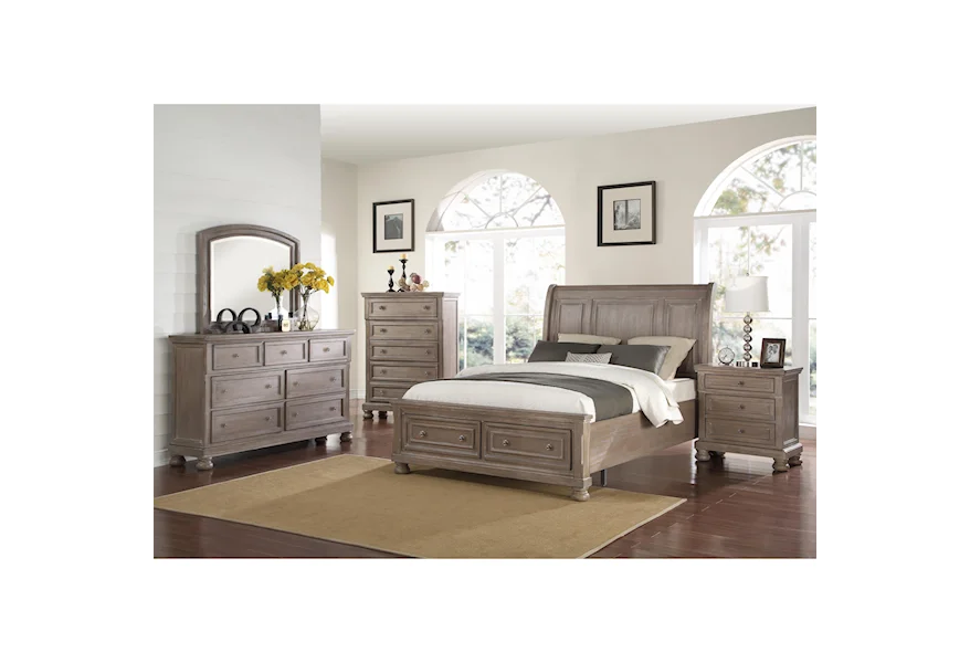 Allegra King Bedroom Group by New Classic at Sam Levitz Furniture