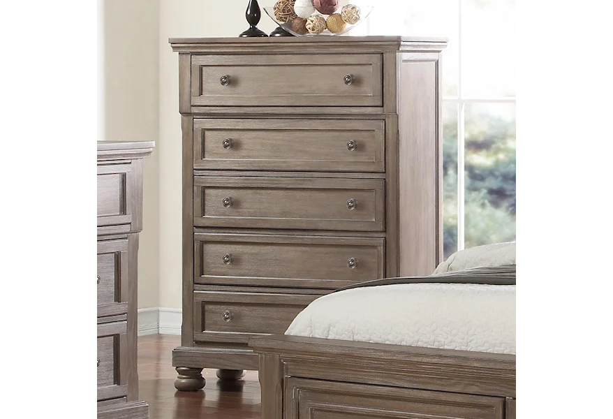 Allegra Chest of Drawers by New Classic at Rife's Home Furniture