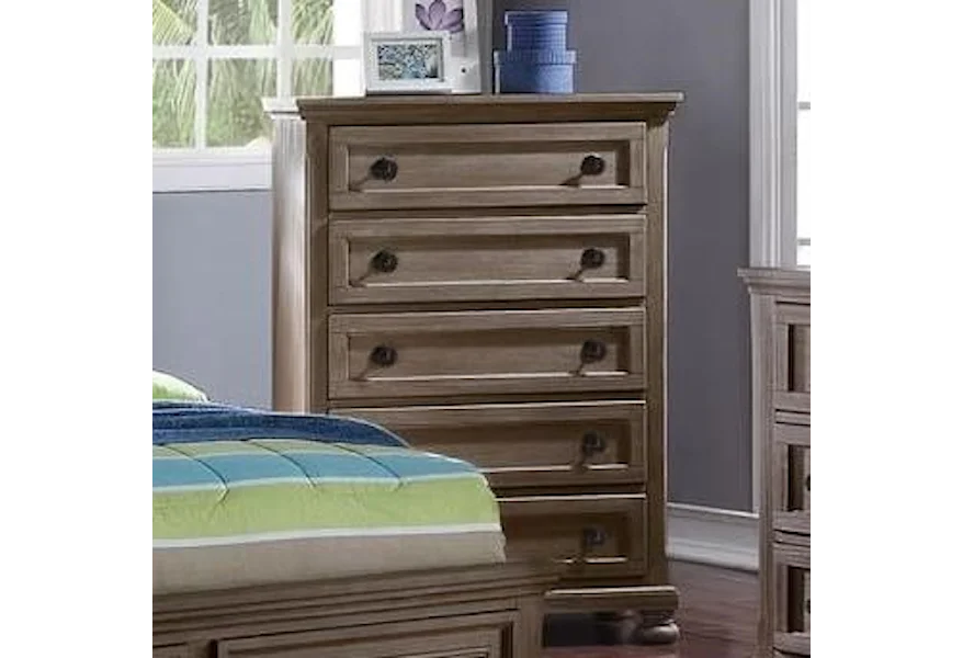 Allegra Chest by New Classic at A1 Furniture & Mattress