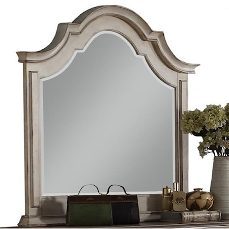 Relaxed Vintage Arched Mirror