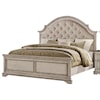 New Classic Anastasia King Tufted Headboard Bed