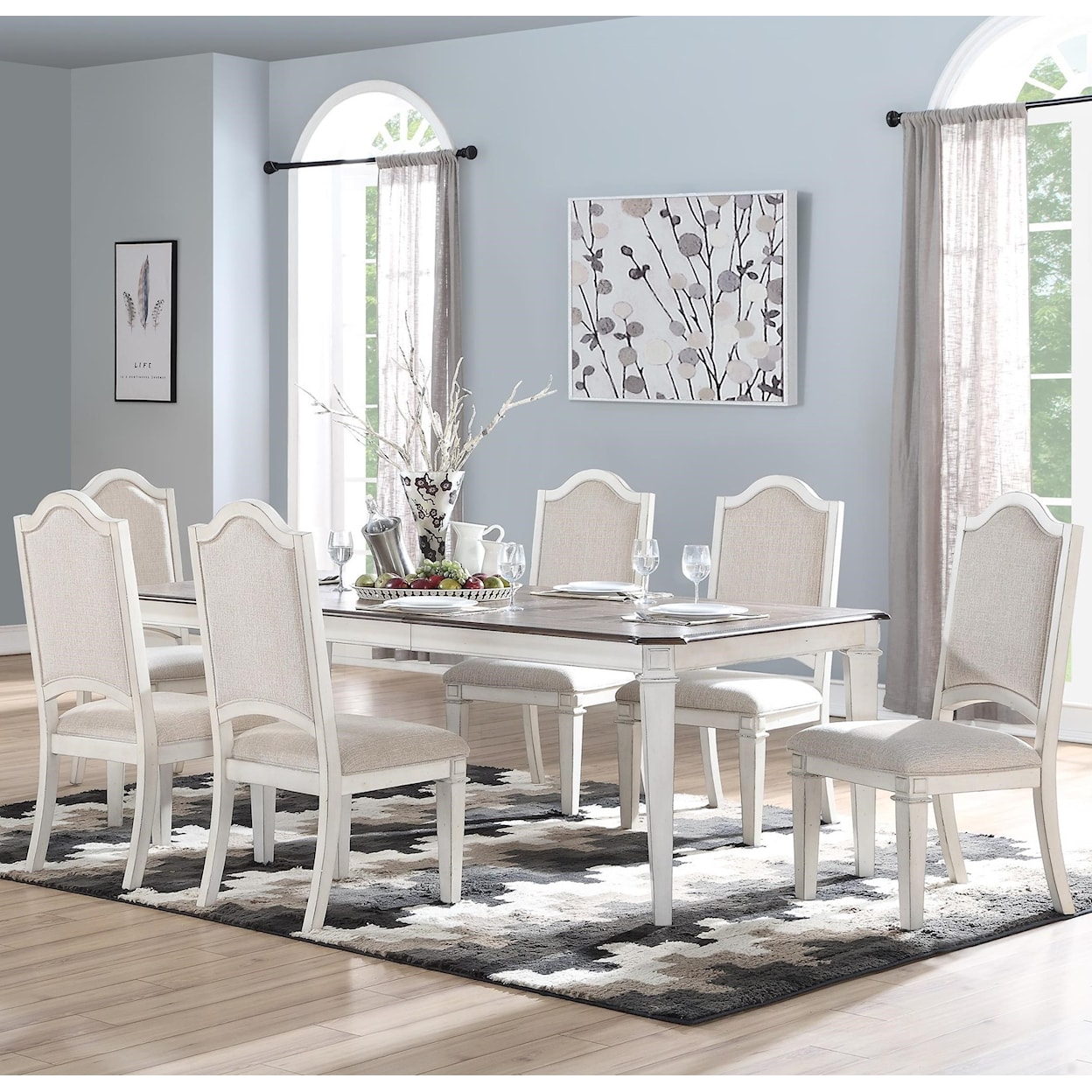 New Classic Anastasia 7-Piece Table and Chair Set