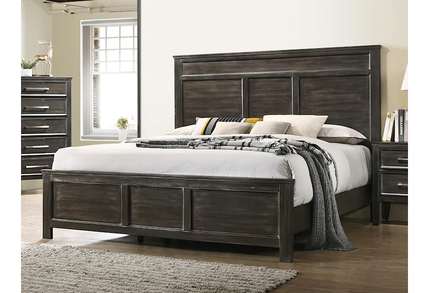 Andover Twin Panel Bed by New Classic at Sam's Furniture Outlet