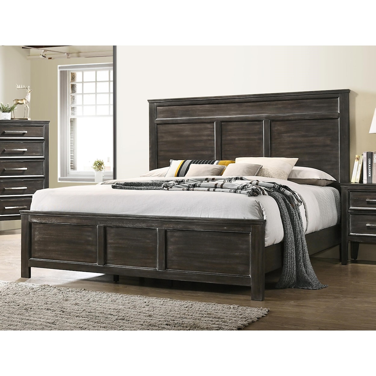 New Classic Andover Twin Panel Bed