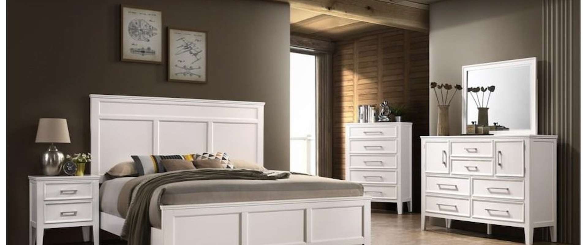 5PC Queen Bedroom Group