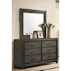 New Classic Ashland Dresser and Mirror Set