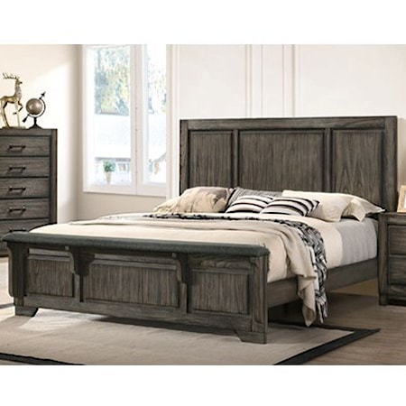 King Panel Bed