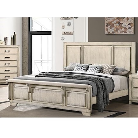 King Panel Bed