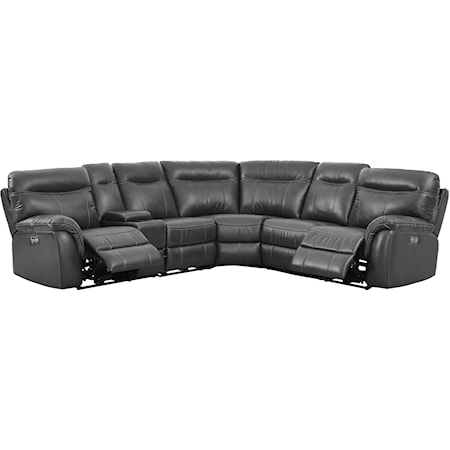 5 Seat Power Sectional