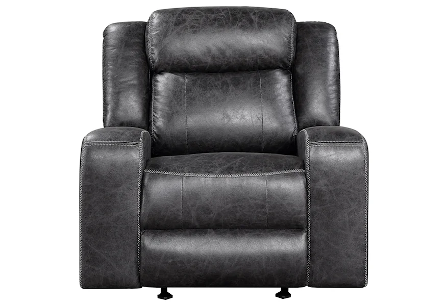 Atticus Glider Recliner by New Classic at Arwood's Furniture