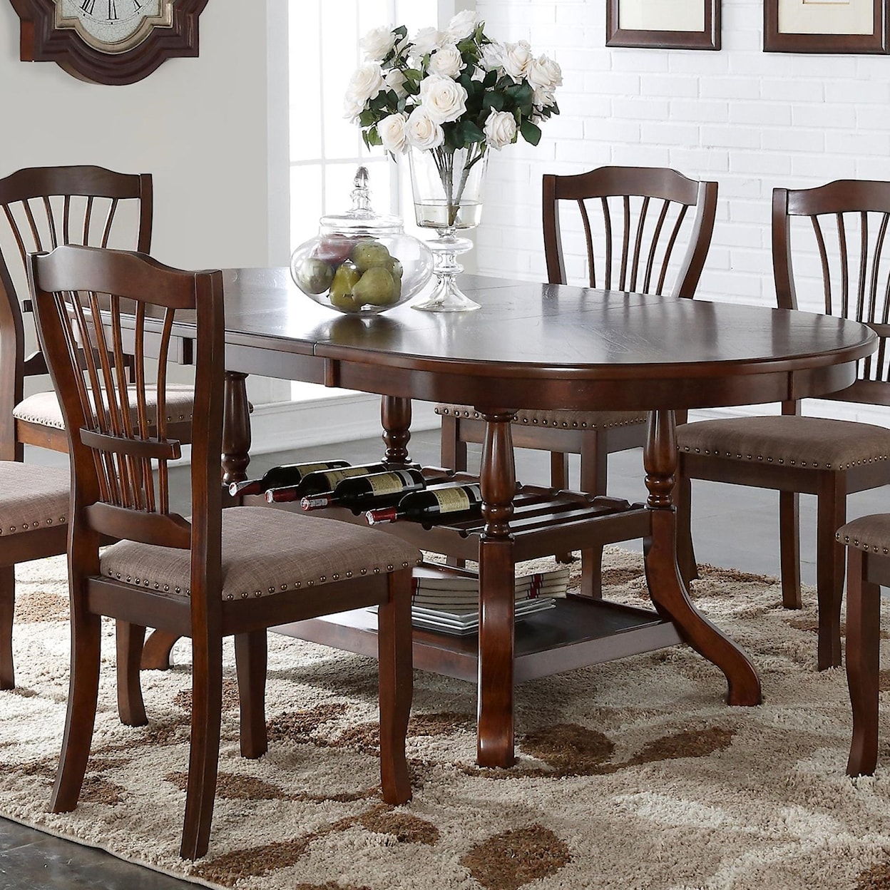 New Classic Furniture Bixby Dining Table 