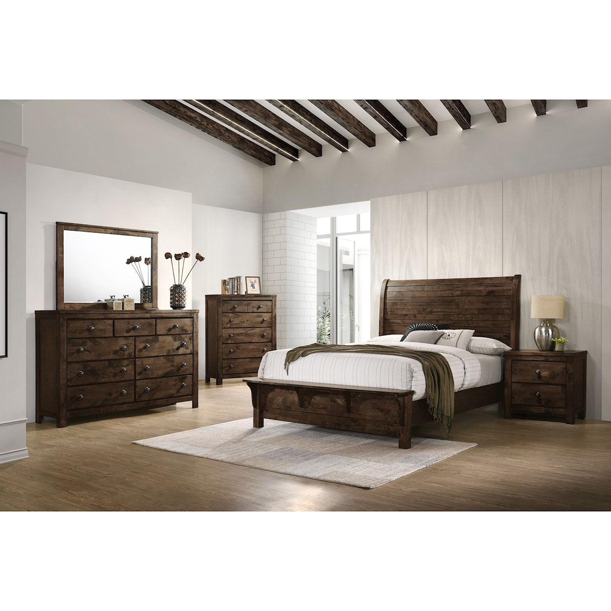 New Classic Furniture Blue Ridge King Bedroom Group