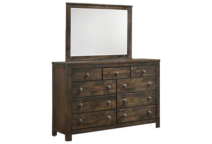 Blue Ridge Dresser and Mirror Set at Smart Buy Furniture