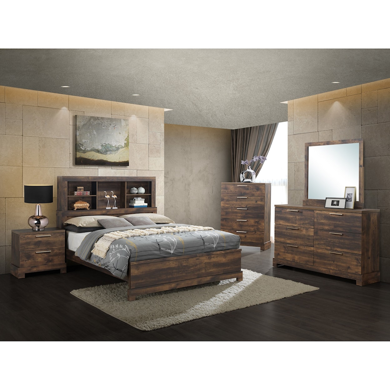 New Classic Campbell King Bedroom Group