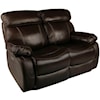 New Classic Dante Leather Power Reclining Loveseat