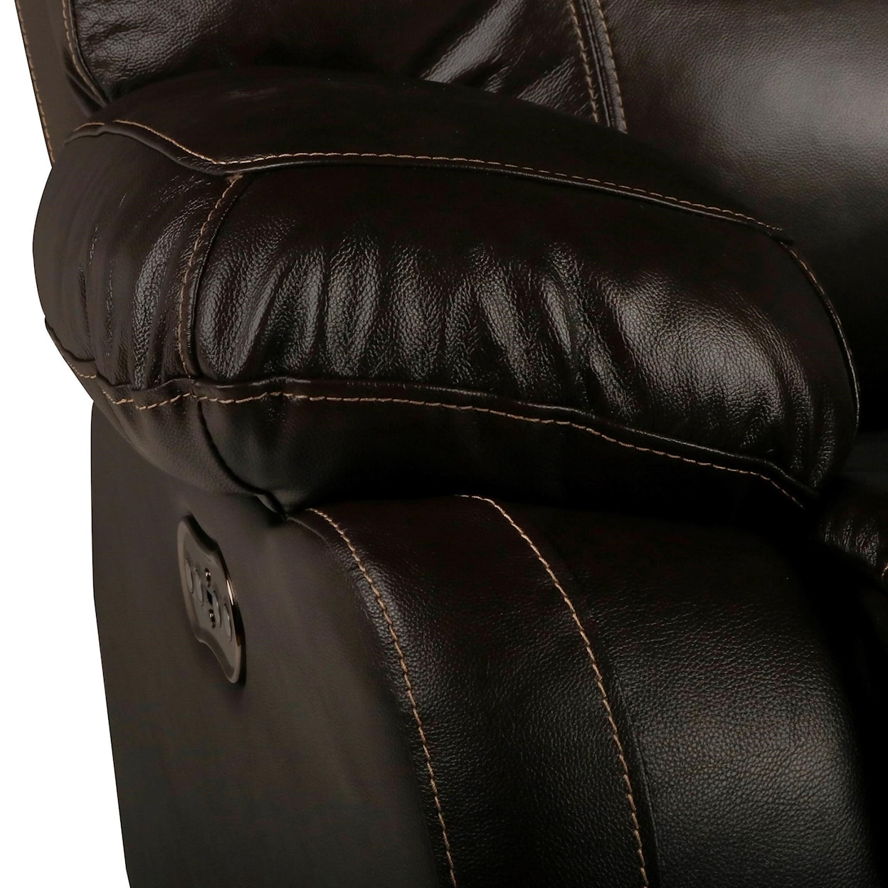 New Classic Dante Leather Power Reclining Sofa with Power Headrest