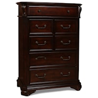 Drawer Chest w/ Acanthus Leaf Embellishments