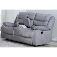 Power Console Loveseat with Cupholders