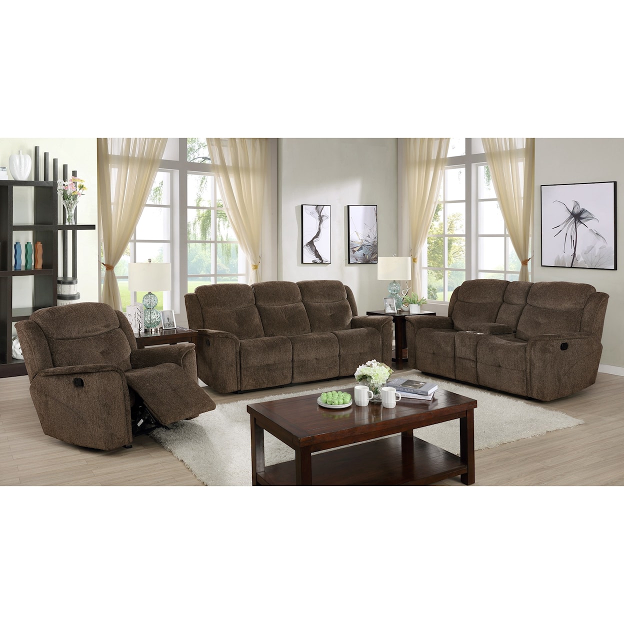New Classic Furniture HAVANA Reclining Living Room Group