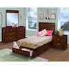 New Classic Kensington Twin Storage Bed