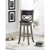 New Classic Furniture Manchester 29" Barstool with Polyurethane Seat