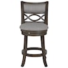 New Classic Furniture Manchester 24" Counter Stool with Fabric Seat