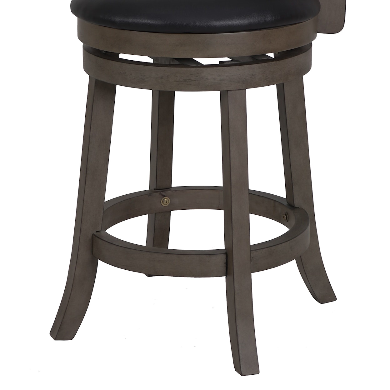 New Classic Furniture Manchester 24" Counter Stool with Polyurethane Seat