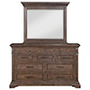 New Classic Furniture Mar Vista Dresser and Mirror Set