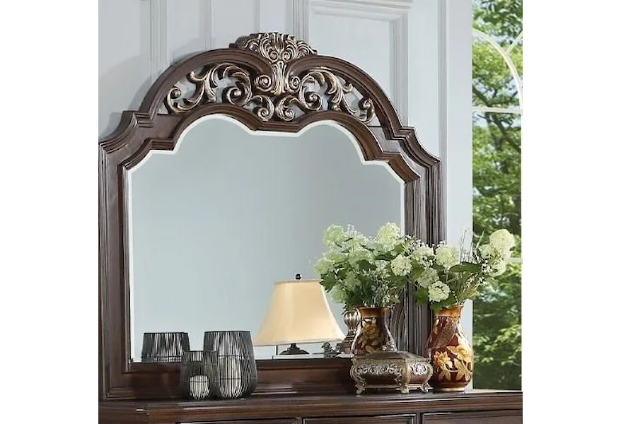 Maximus Dresser Mirror by New Classic at Beck's Furniture