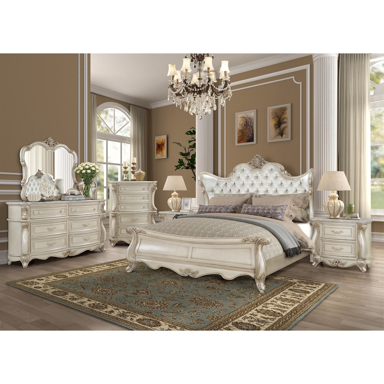 New Classic Monique Queen Bedroom Group