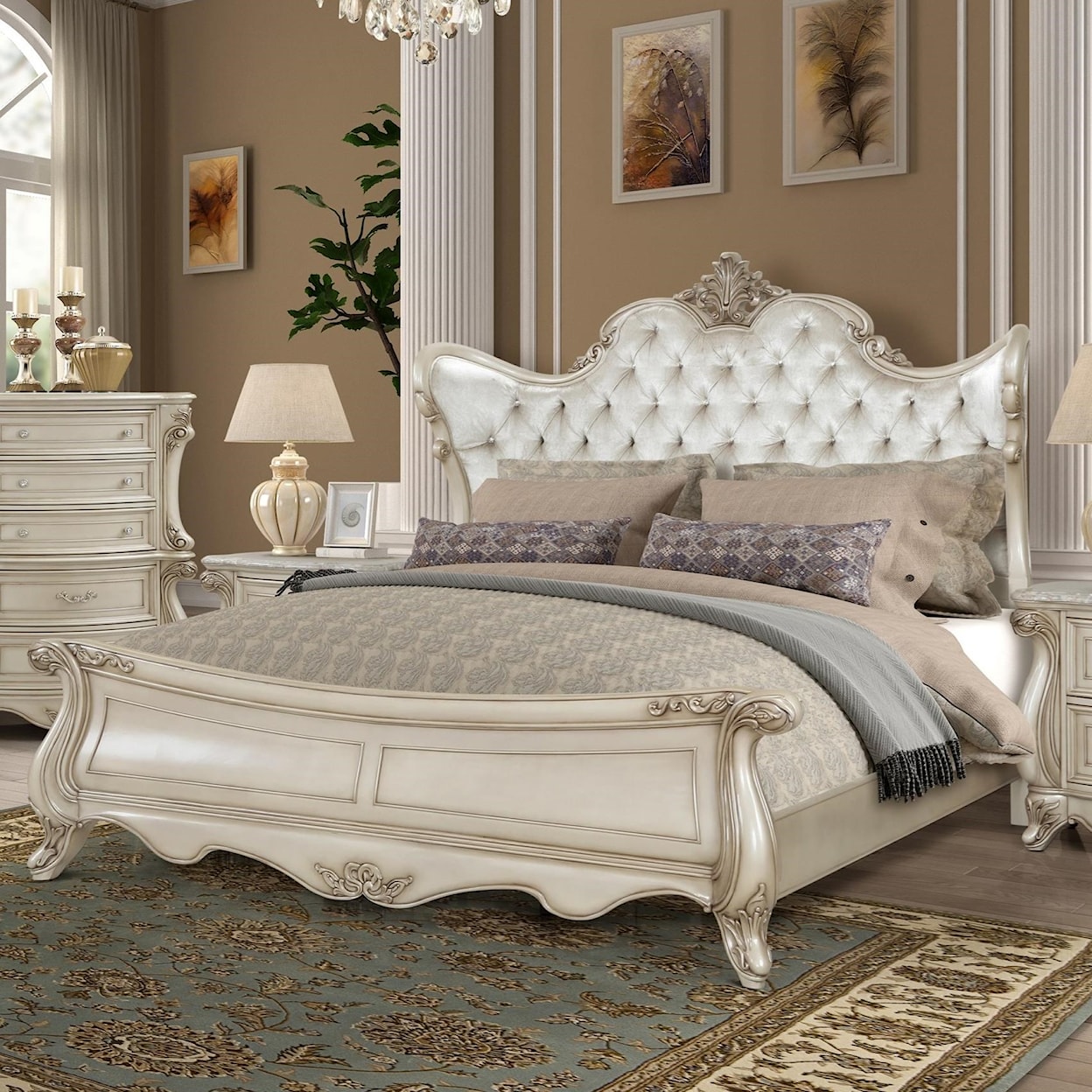 New Classic Furniture Monique King Bed