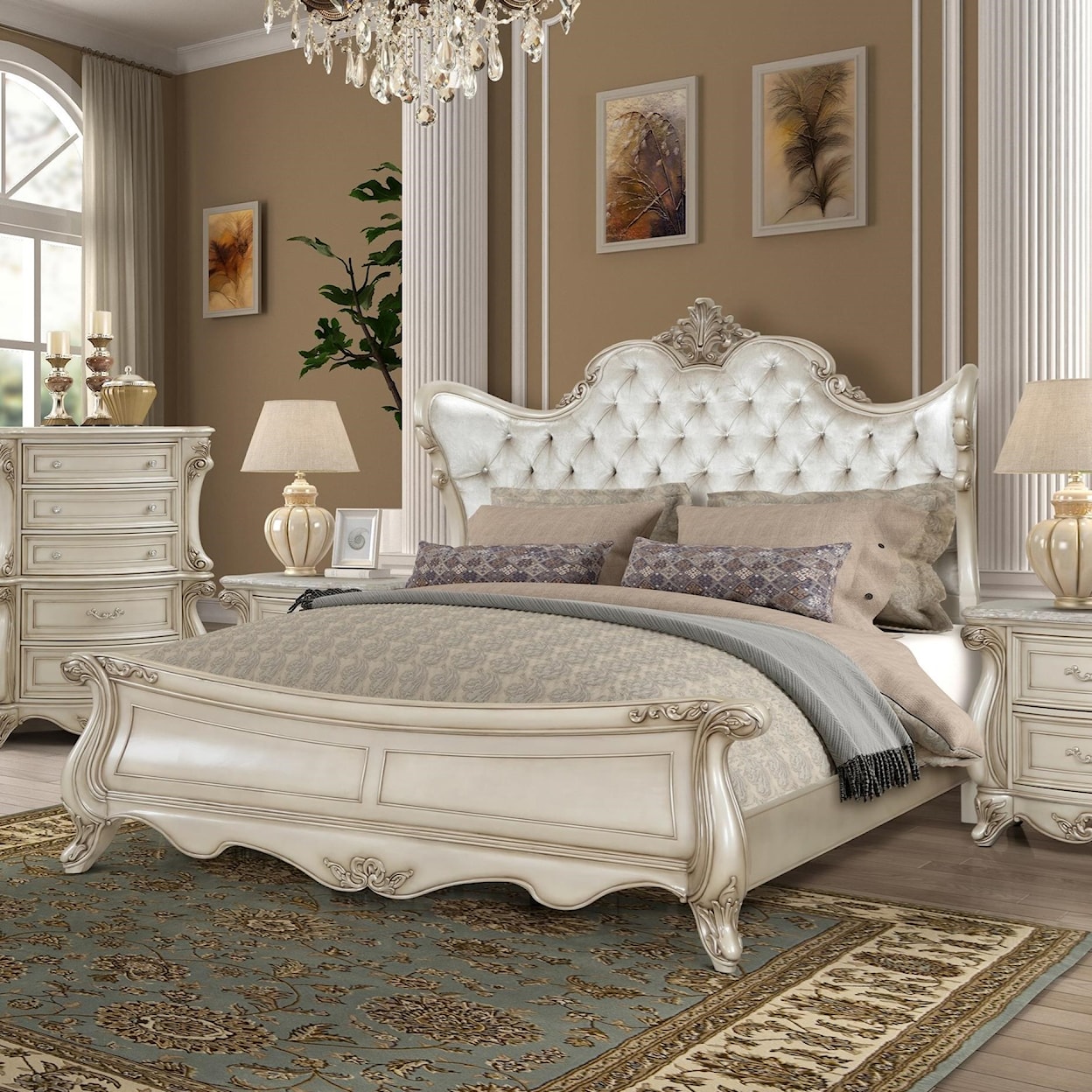 New Classic Furniture Monique Queen Bed