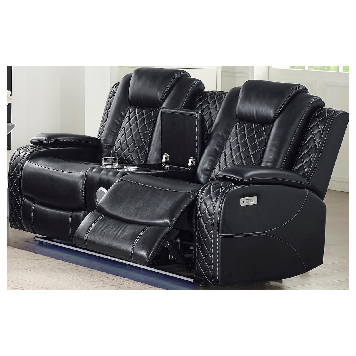 New Classic Furniture Orion POWER 2 LOVE SEAT