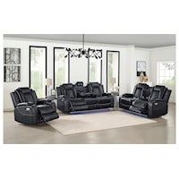 POWER 2 SOFA LOVESEAT AND RECLINER