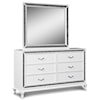 New Classic Furniture Park Imperial Dresser and Mirror Set