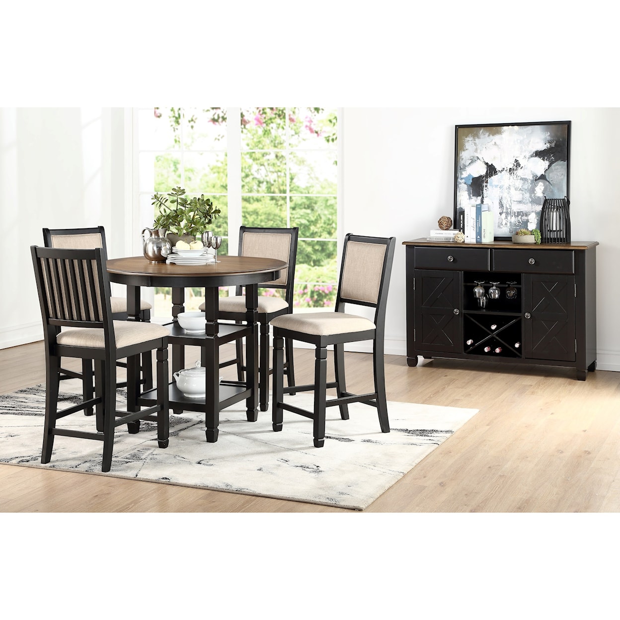 New Classic Prairie Point Dining Room Group