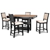 New Classic Furniture Prairie Point 5-Piece Table and Chair Set