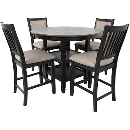 5-Piece Table and Chair Set