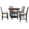 New Classic Furniture Prairie Point 5-Piece Table and Chair Set