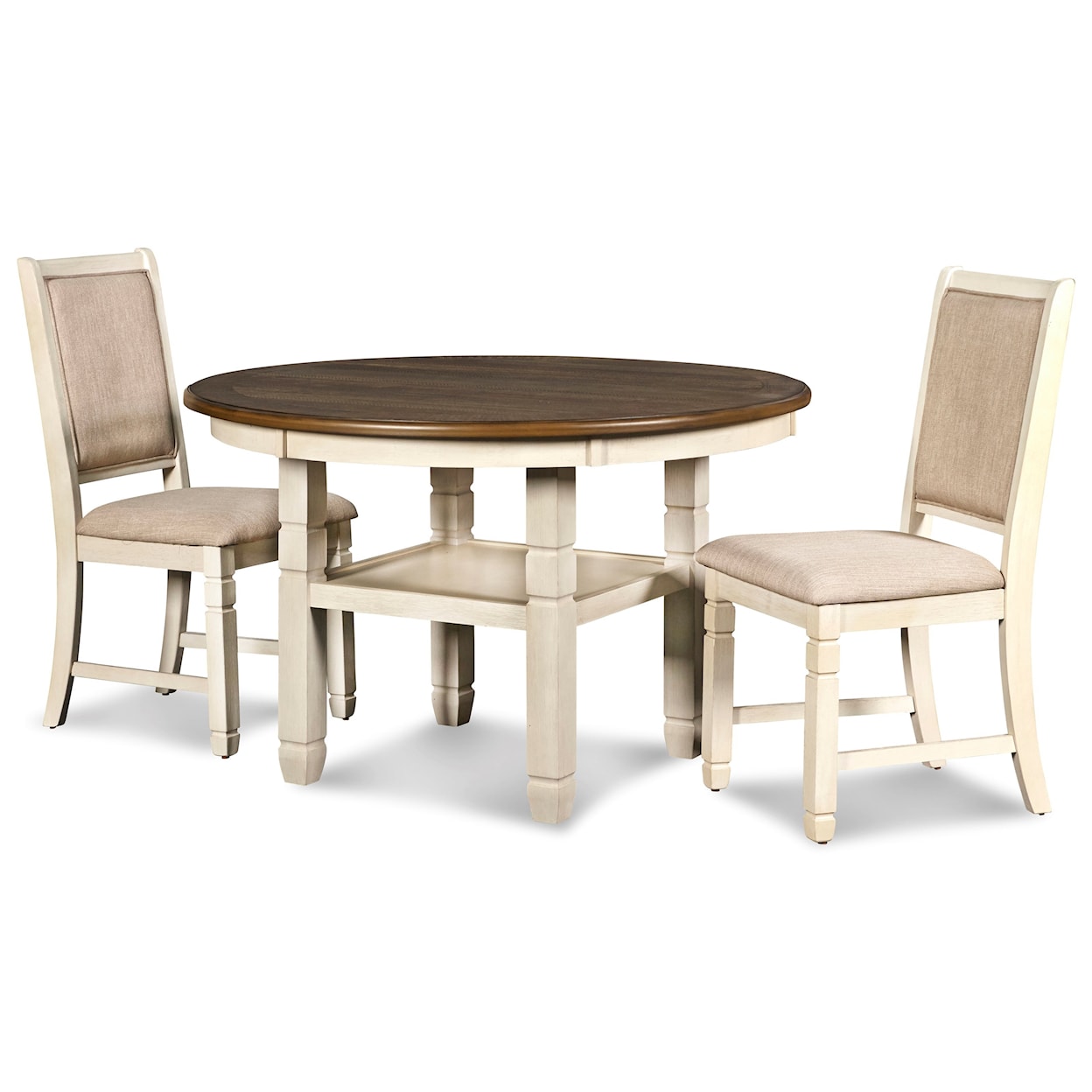 New Classic Prairie Point 3-Piece Table & Chair Set
