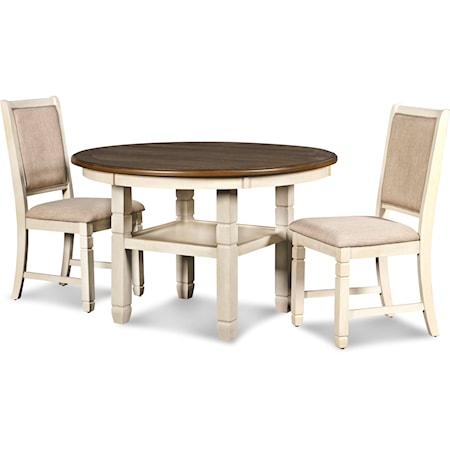 3-Piece Table & Chair Set