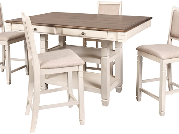 5-Piece Table and Chair Set