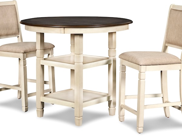 3-Piece Table & Chair Set