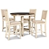 New Classic Furniture Prairie Point 5-Piece Table and Chair Set