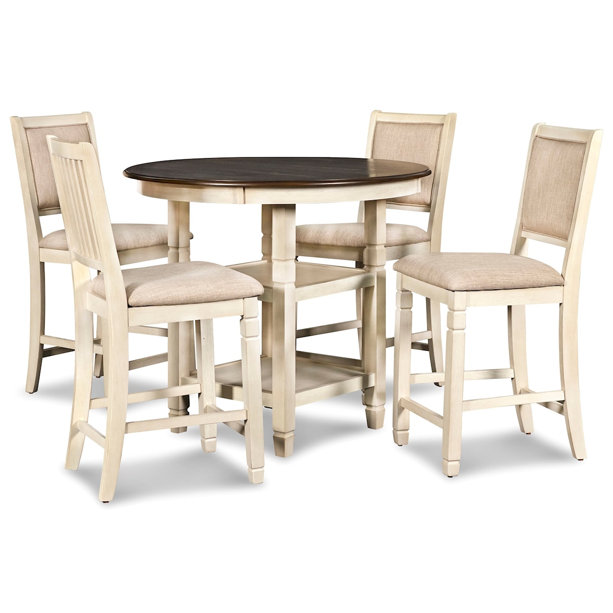 New Classic Prairie Point 5-Piece Table and Chair Set