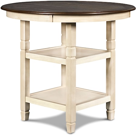 Round Counter Height Table